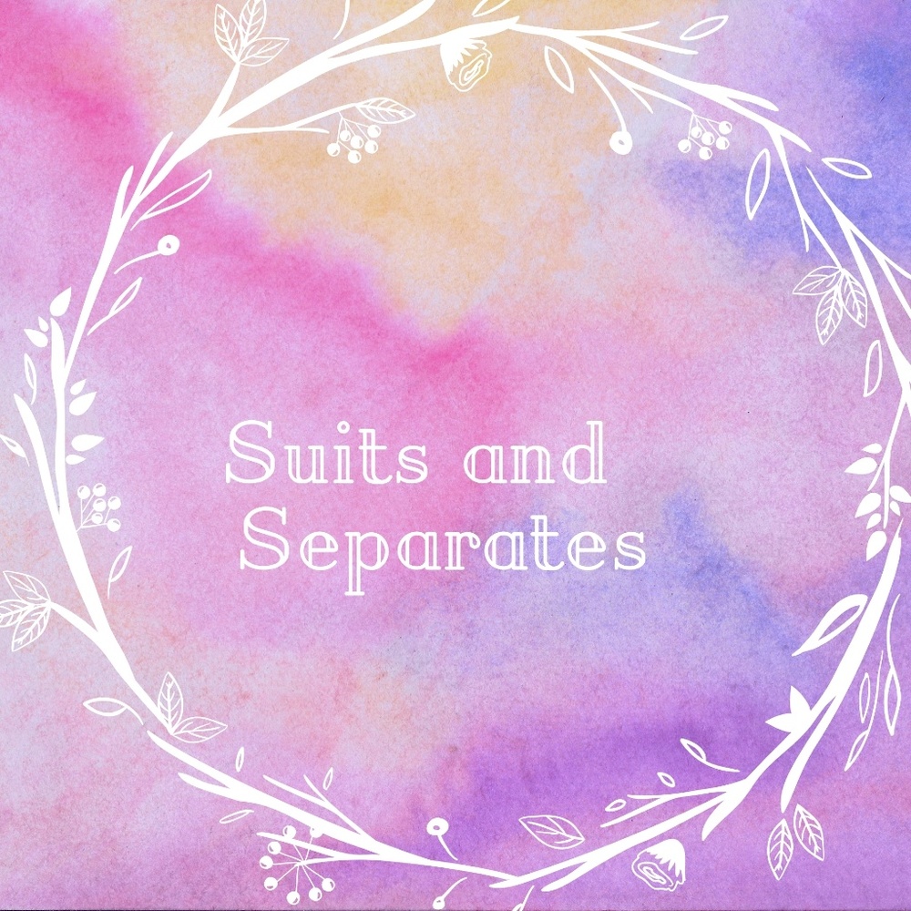 Suits and separates (suit jacket and top or pants)